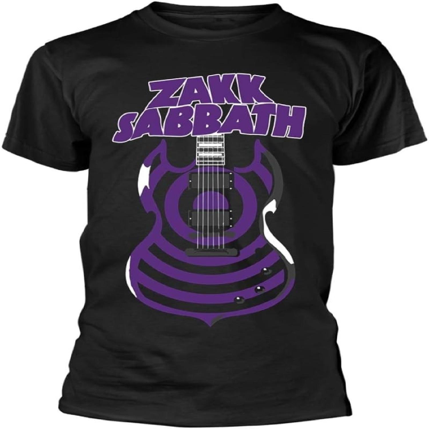 Zakk Sabbath  Guitar  (Black) T-Shirt (Medium) S
