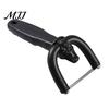 Wear Resistant Kitchen Tool Hand-Held Meat Slicer with Ergonomic Handle, Durable Stainless Steel Plastic Cutter, Reusable Slicing Utensil