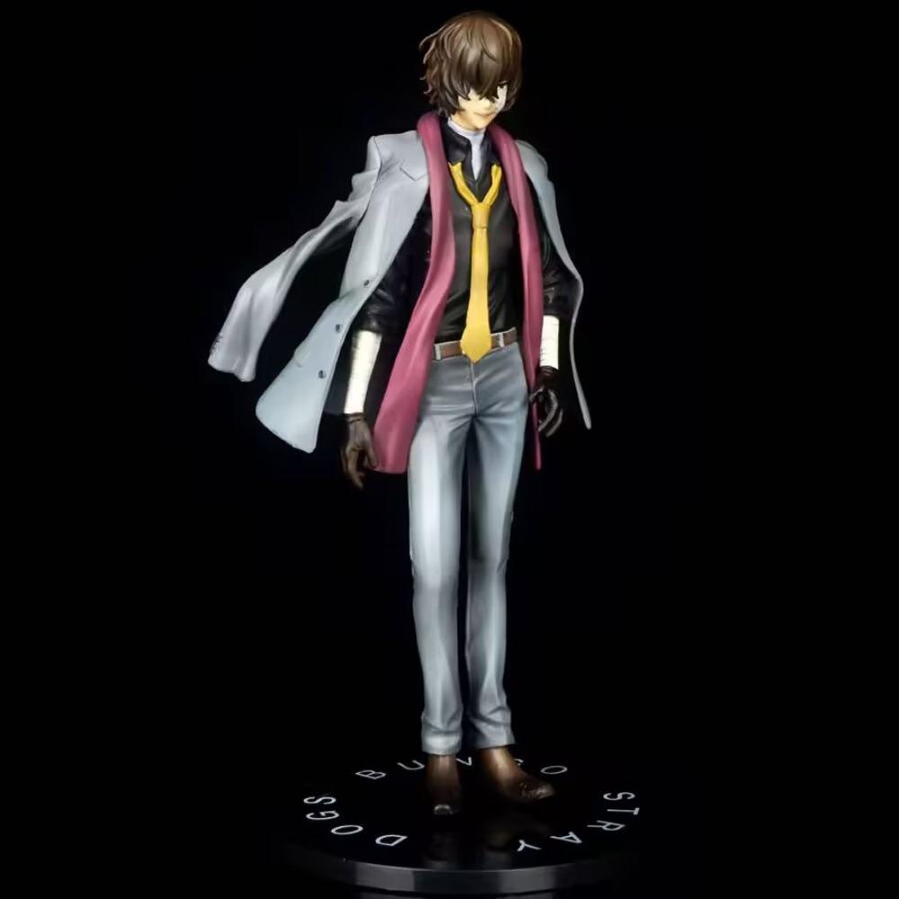 18cm Nakahara Chuuya Dazai Osamu Action Figure Bungo Stray Dogs Collectible Model Toys Kid Gift Ornaments Doll Toy PVC Poseable Articulated Scale