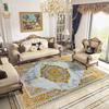 Retro European Carpets for Living Room Washable Carpet Home Bedroom Decoration Luxury Gold Large Rug 200x300 Non-slip Bath Mat
