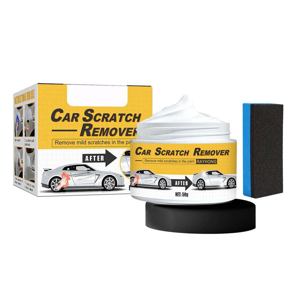 Car Scratch Repair Paste Multipurpose Waterproof Lasting Car Polishing Compound Scratch Remover With Sponge Kit