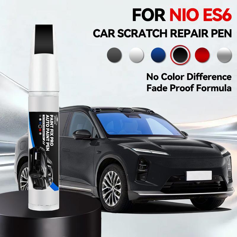 

Car Paint Repair Pen For NIO ES6 Paint Scratch Repair Accessories Blue Green Cloud White Black Red Gold Gray