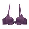 Invisible Open Back Deep V Push-Up Seamless Halter Bra for Wedding and Evening Gowns
