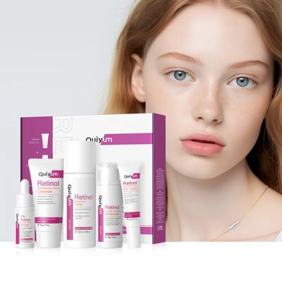 Retinol Face Care Set 5 Pcs Hydrating Moisturizing