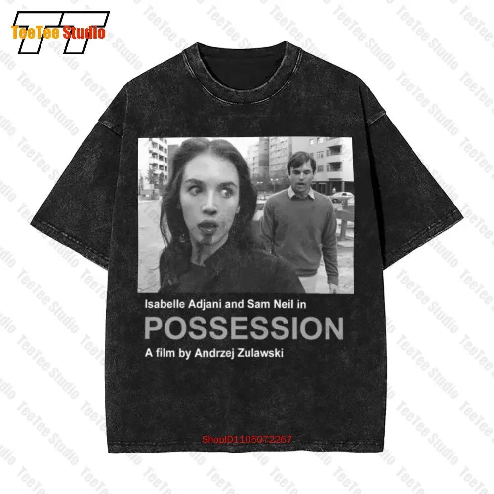 Винтажная оверсайз футболка Possession Изабель Аджани Фильм ужасов Размеры S EL S