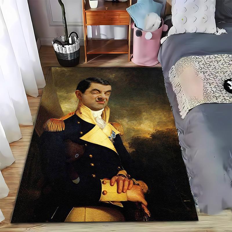 

Vintage Elegant Character Pattern Carpet Rug Suitable for use as an anti-slip game mat for living room and bedroom sofas 40x60cm( 15x23in )