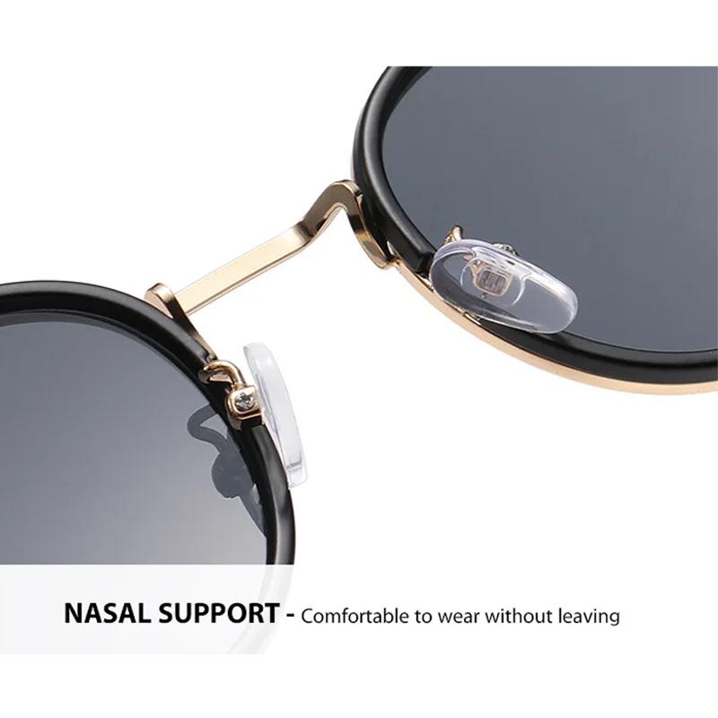 Xiaomi Men and Women Retro Round Blue Light Blocking Glasses Trendy Fashion Eyewear for Reading, Gaming, Office Work and Daily Wear