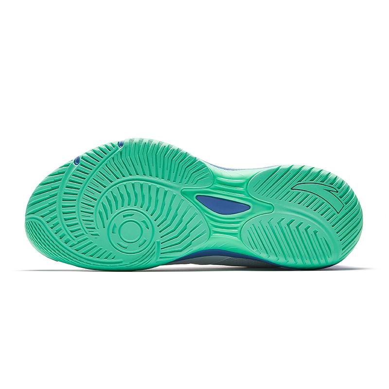 Anta Shunying Comprehensive Training Series Badminton Shoes Men Shoes Paper-White Water-Blue 912634495-4
