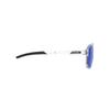 CROZE Sunglasses in Lens 57mm [RUDYPROJECT] Crystal/Multi-Laser Blue, Width