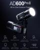Godox AD600PRO II 600W Flash Professional Bowens High Speed Sync with X3 Trigger 40W Dual Color Modeling Light - Mount, Sync, One-Tap -