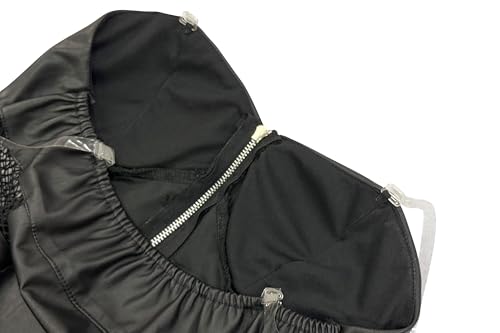 Clearstone Lumipapier Punkish Bunny Cosplay Costume for Halloween, Women's, Black