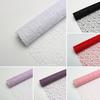 Flower Wrapping Paper Jacquard Hollow Net Wrapper for Bouquet Packaging Flower Packaging Sheet Elegant Florist Wrap Supplies
