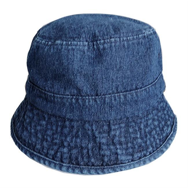 Denim Bucket Hat Women's Harajuku Retro Basin Hat Bucket Hat Trendy Sun Hat