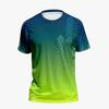 New men's sports T-shirt, quick-dry 3D short sleeves, for outdoor training, basketball practice, and running