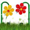 Colorful Dancing Flower Sprinkler Fast Irrigation Rotating Sprinkler Crazy Daisy Sprinkler  Lawn
