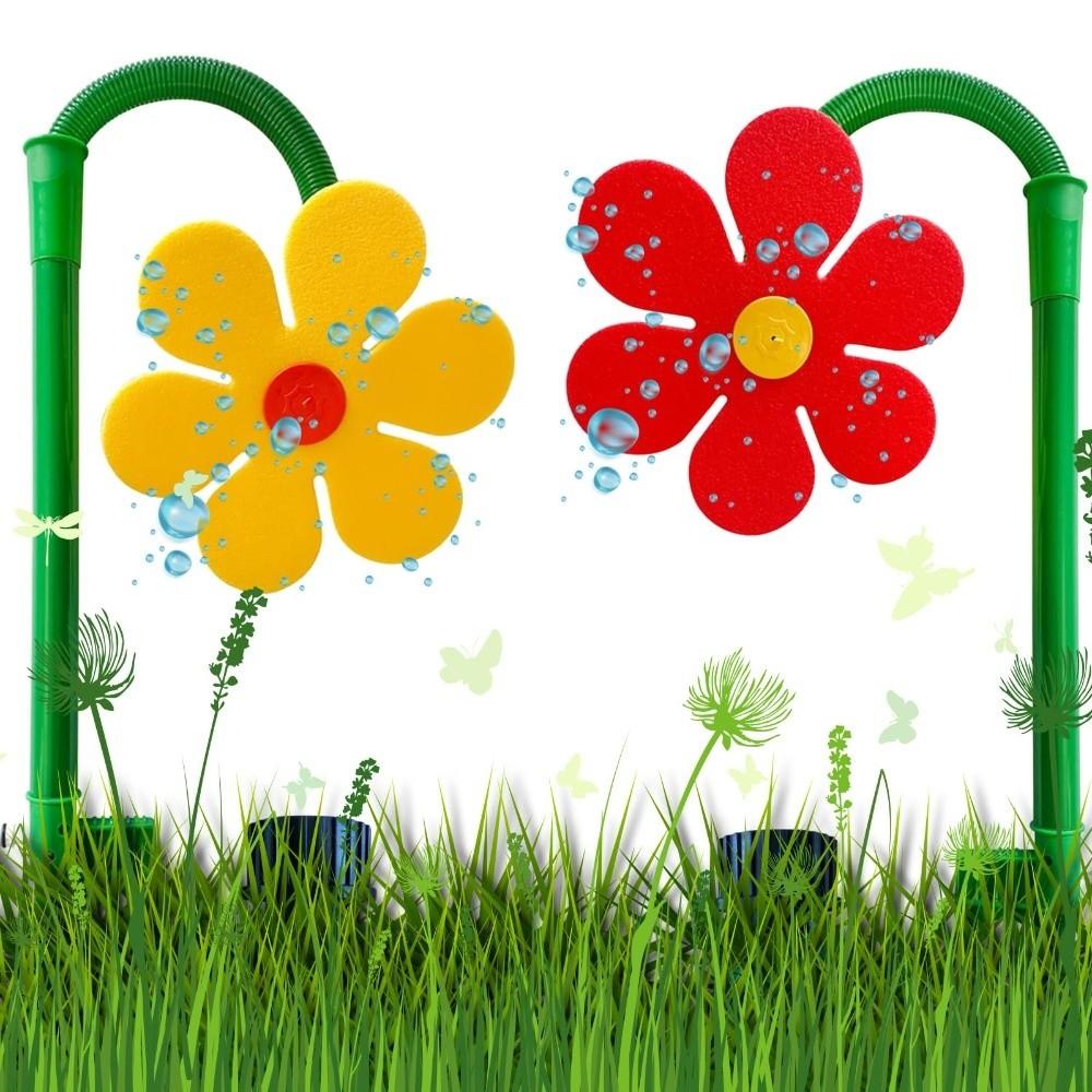 Colorful Dancing Flower Sprinkler Fast Irrigation Rotating Sprinkler Crazy Daisy Sprinkler  Lawn