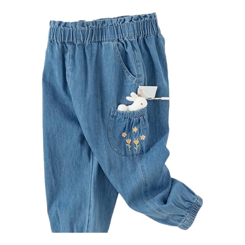 David Bella Girls  Autumn Denim Cotton Pants 73cm
