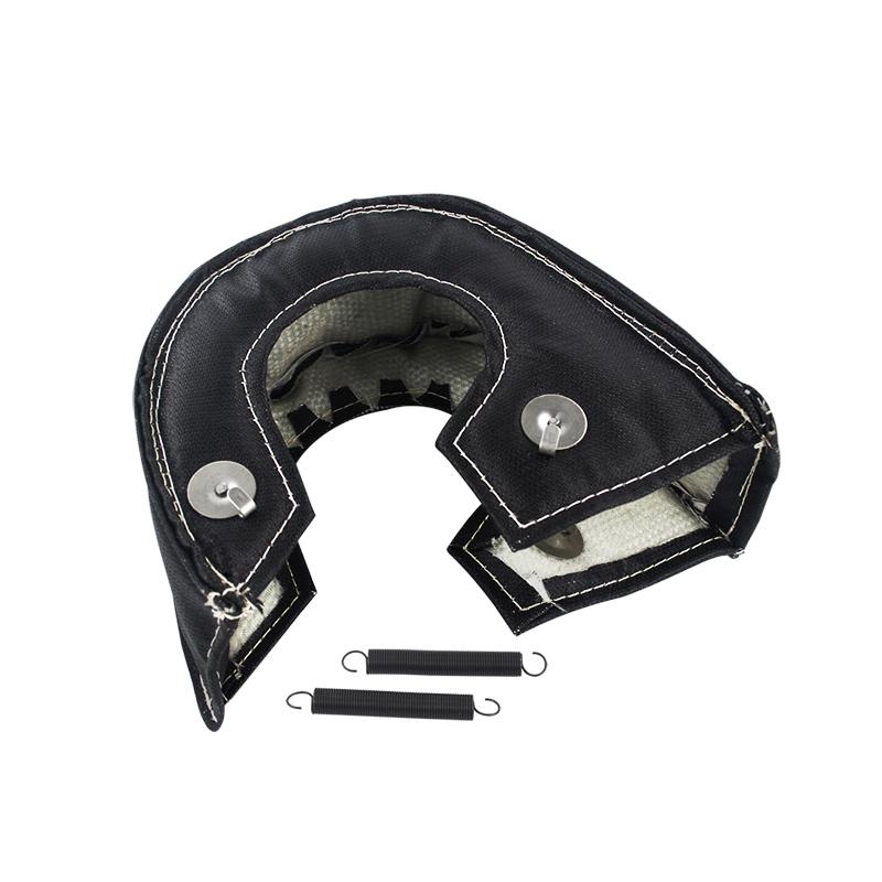 PQY - Turbo Heat Shield Turbocharger Blanket Cover For T2 T25 T28 GT28 GT30 GT35 For Most T3 Turbine Housing Turbo Charger