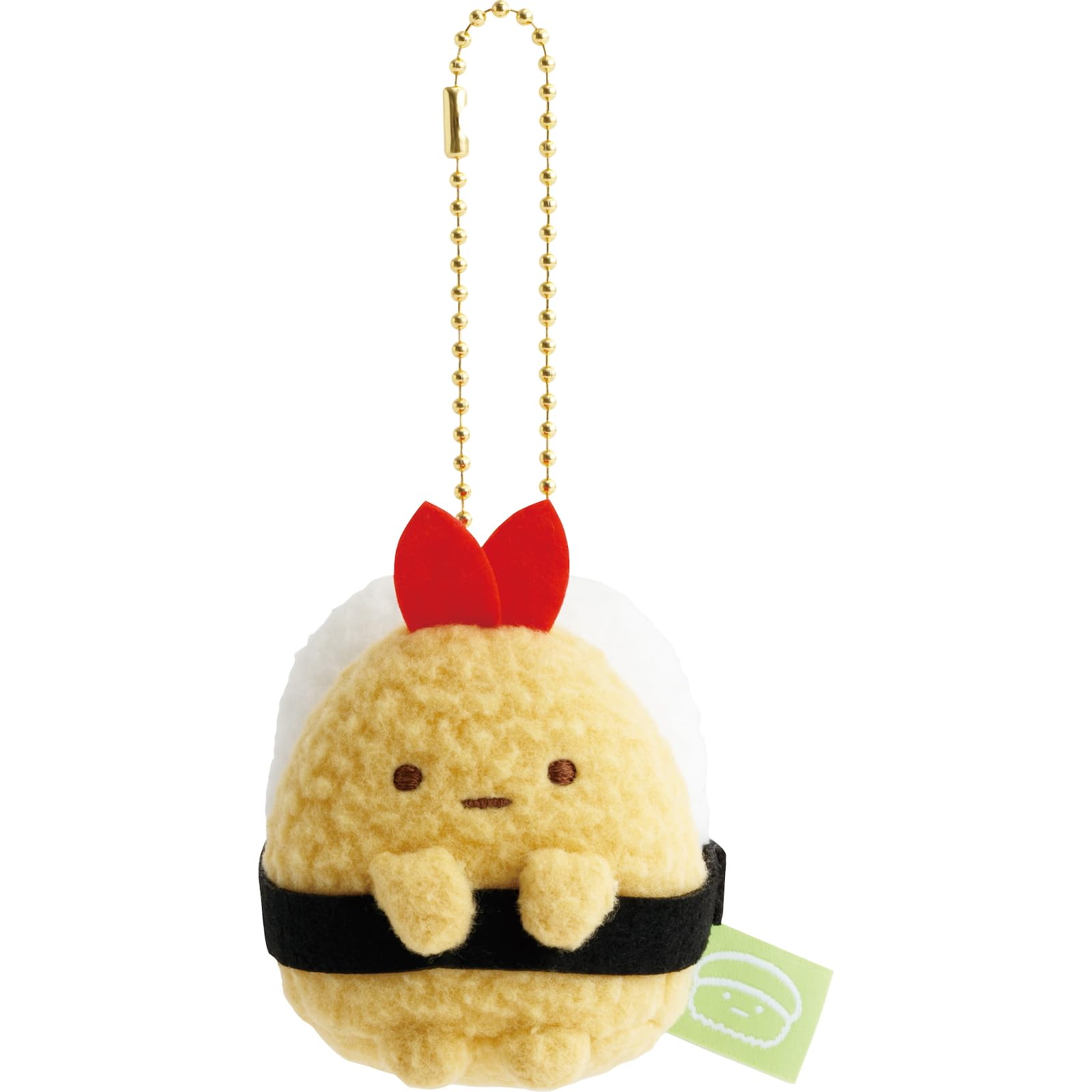 

Sumikko Gurashi Ebi Fry Tail Sushi Plush Keychain - Cute Kawaii Hanging Accessory