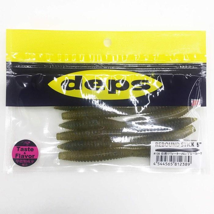 deps Rebound Stick 5 Inch #138 Hibiyaki Watermelon/Blue Flake 5inch
