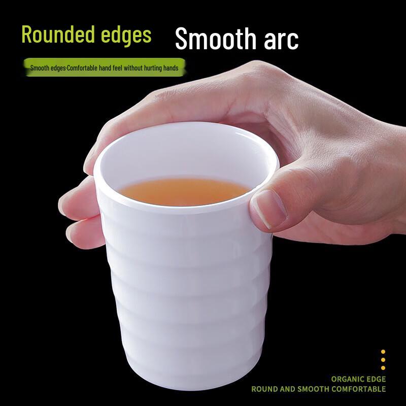 White Melamine Drinking Cup