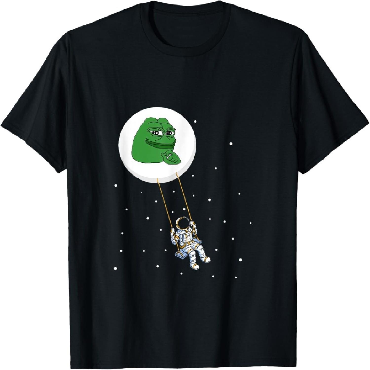 для футболки Pepe Crypto и Pepe Coin XXXXXL разноцветный