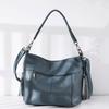 Head Layer Cow Leather Women's Genuine Leather Shoulder Bag, Ladies' Large Capacity Handbag, Underarm High Quality Casual Tote