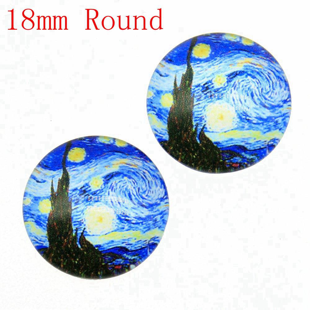 Flat Back Glass Cabochon Accessories Parts Male Jewelry Bulk Personalized Materials