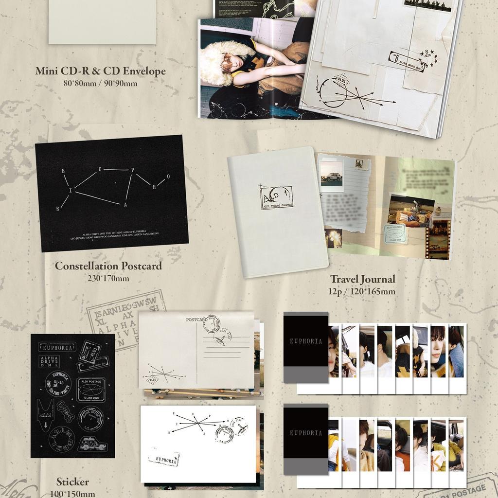 [Ready Stock] Alpha Drive One - The 1st Mini Album [Euphoria] Starroad Ver.