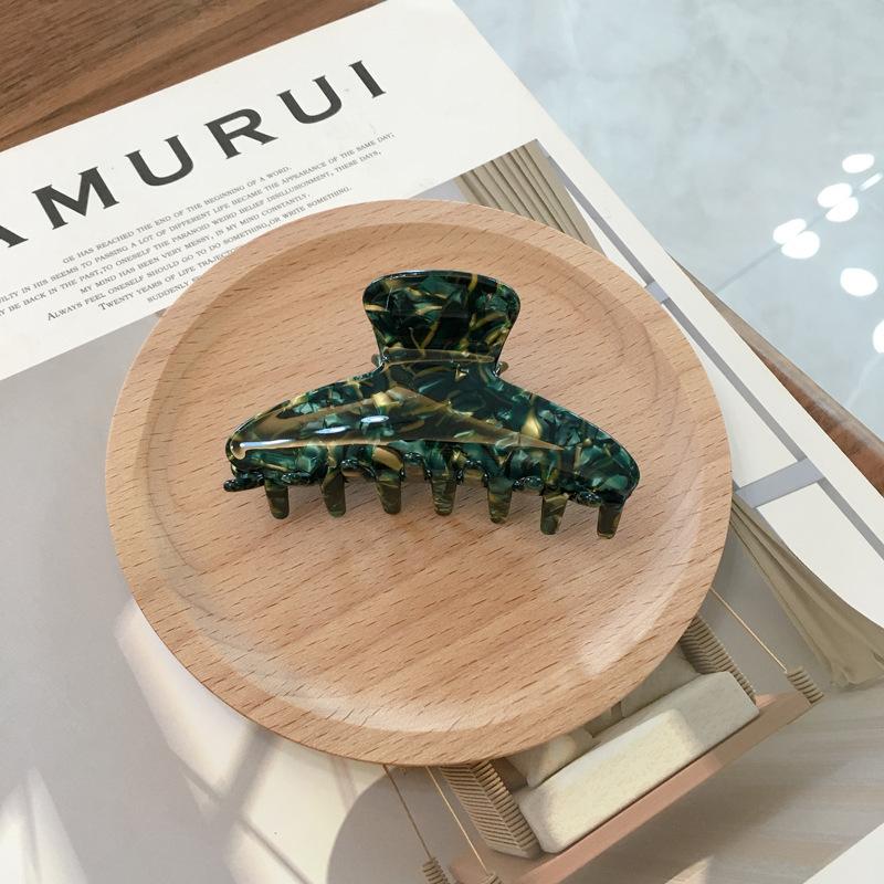 

Корейские Модные Заколки для Волос Высокого Качества Леопардовый Ацетат Зажимы-Крабы Аксессуары для Женщин Девушек Заколка-Краб для Волос Size fits all