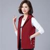 Vest Women's Waistcoat  Spring Summer   Fashion Outerwear Vest Middle-aged Female Casual Hooded Jacket Sleeveless Jackets