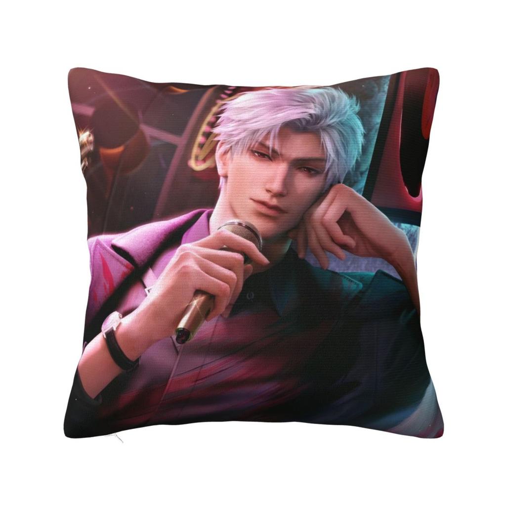 Love And Deepspace Sylus Pillowcase Soft Fabric Cushion Cover Decoration Throw Pillow Case Cover Chair Zipper 40X40cm