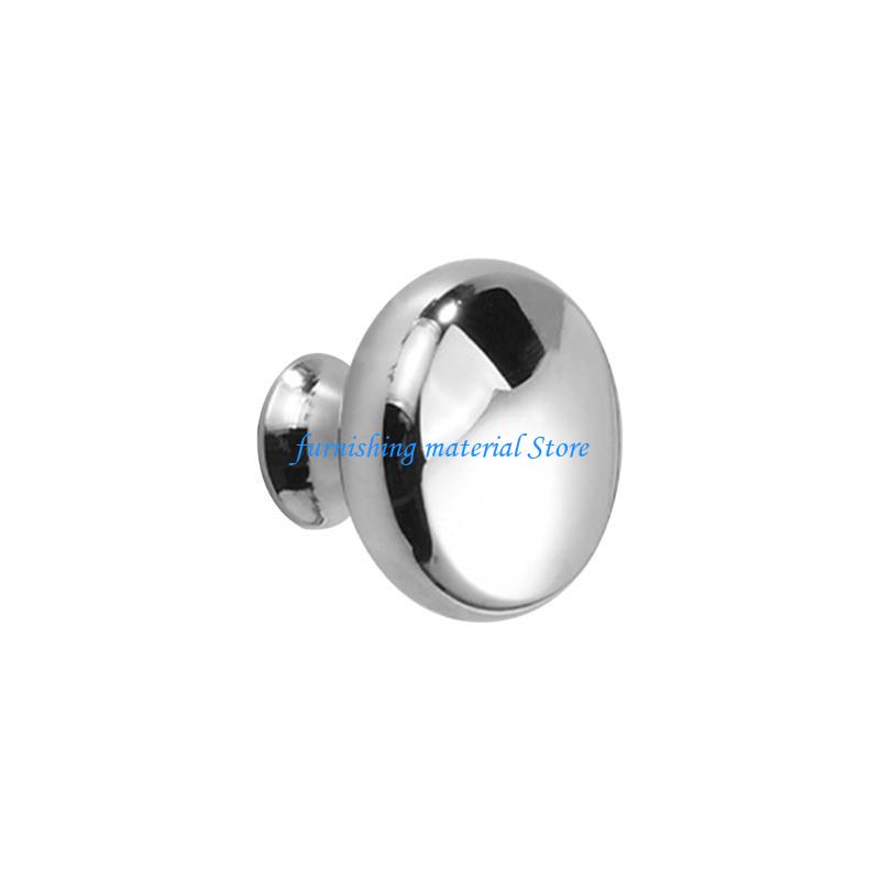 Y5GD Solid Brass Door Knobs Round Cabinet Knobs Cupboard Door Handles Small Pull Knob