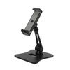 Aluminum Tablet Stand Folding 360 Degrees  Swivel Phone Tablet Desk Mount Holder for Kitchen Bedside Office