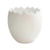 3D Printed Cracked Egg Planter Creative Eggshell Shape Flowerpot Pen Holder Storage Ornament Macaron Colors for Home Decor Gift