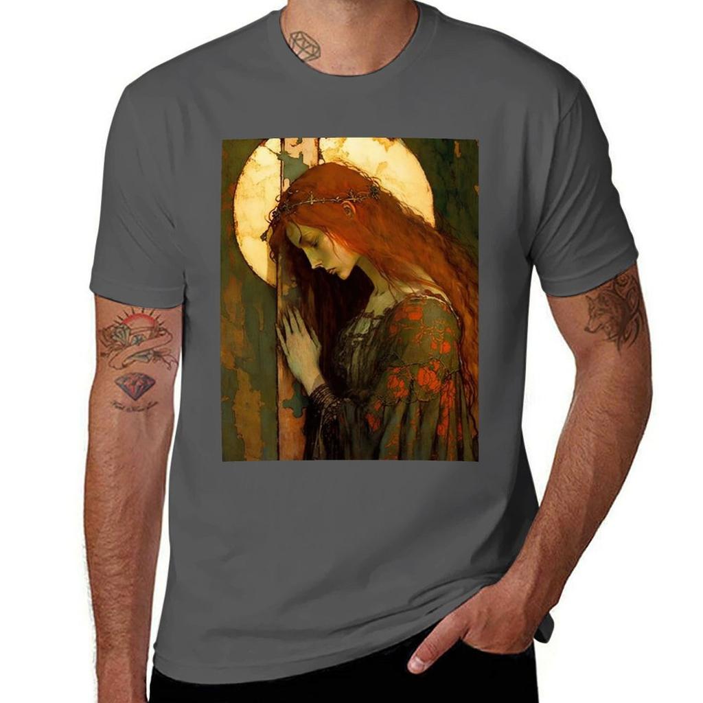 The Eternal Hope Of Mary Magdalene Tshirt Plus Size Summer Short Sleeve Tshirt