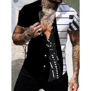 Spring and summer new fashion men's clothing men's short-sleeved shirt top cardigan source factory quick-drying short sleeves