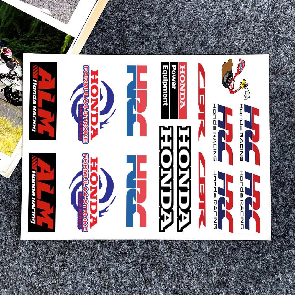 Honda-e Japanese Motorcycle Sticker Suitable For Motorcycle Body Reflective Car Sticker Helmet Decal