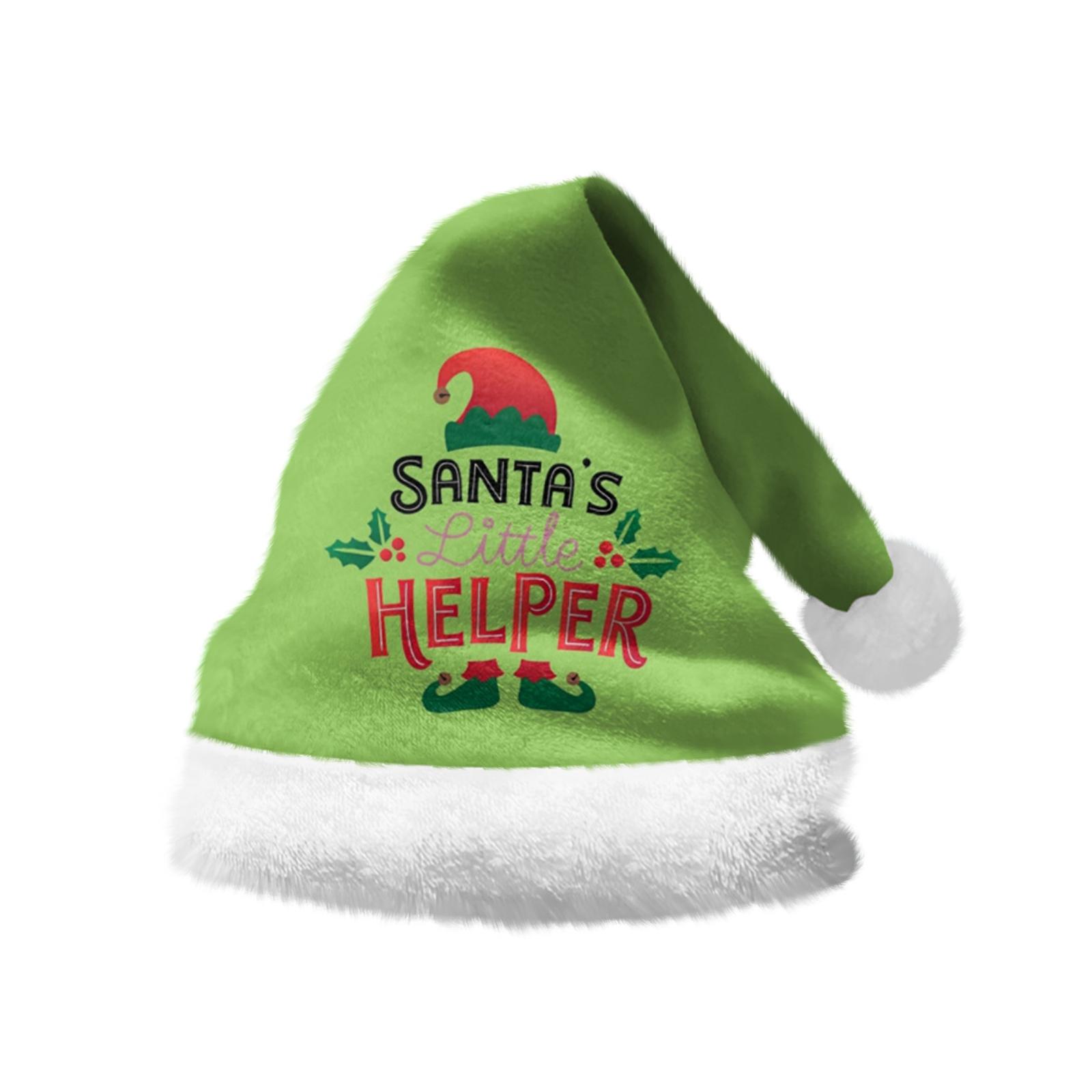 

Рождественские украшения для взрослых Плюшевые шапки Санты One Size