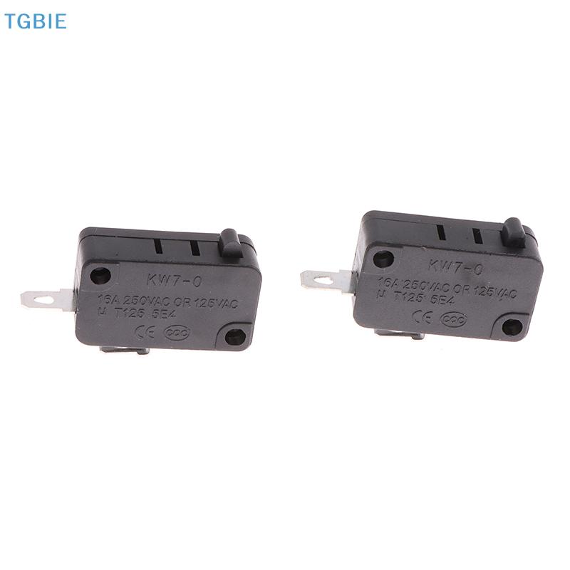 [TL][TL]2PCS Automatic Reset Micro Limit Switch Replacement KW7-0-A AC125V/250V 16A Silver Contact Water Heater Limiter