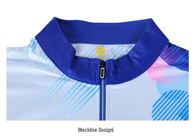 Unisex Quick-Dry Mesh Half-Zip Badminton & Tennis Competition Shirt with Custom Print