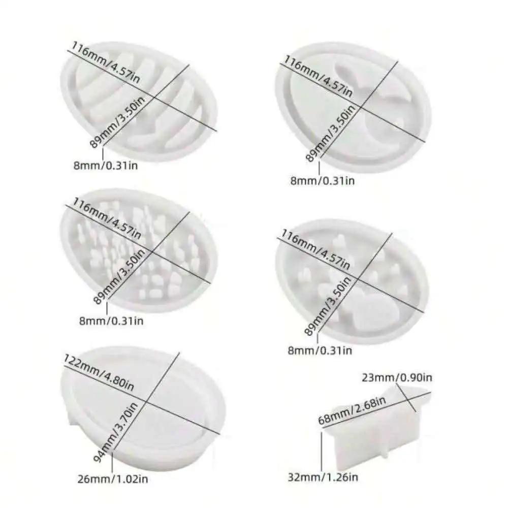 A Top-quality Easter Bunny Egg Hollow Lamp Silicone Mold for Cement Drop Crystal Crafting Silhouette Decoration Home Garden Art