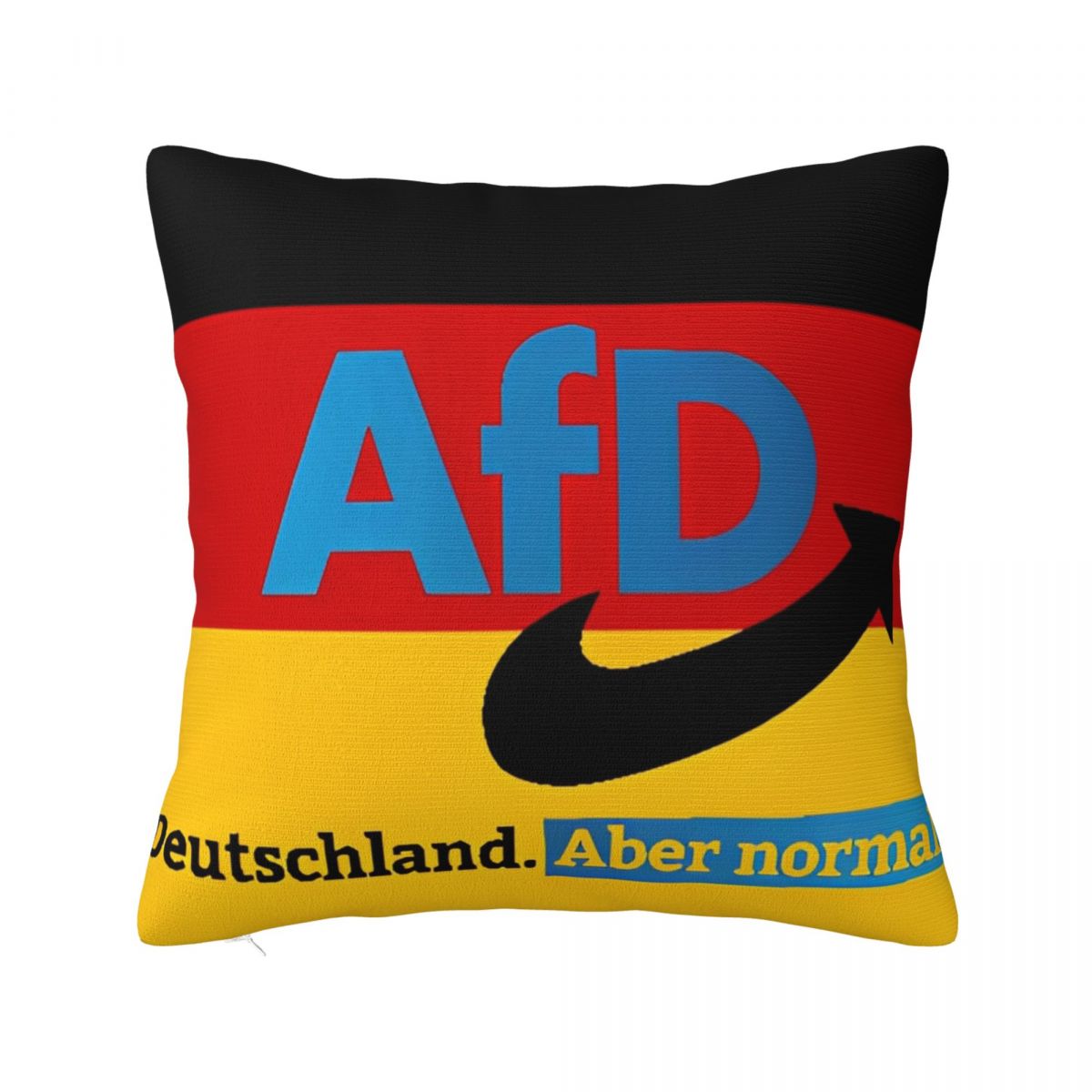 Alternative Afd Germany Pillowcase Polyester Cushion Cover Decorations Pillow Case Cover Sofa 45X45Cm Peach skin 18*18(CM)-1Pcs