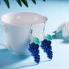 New Cute Fruit Lady Earrings Strawberry Pineapple Tomato Kiwi Orange Cucumber Watermelon Apple Girls Fruit Dainty Earrings