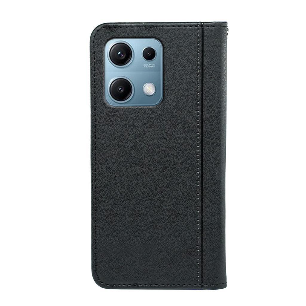 HX01 For Xiaomi Redmi Note 14S 4G Wallet Case Magnetic Closing PU Leather Phone Cover