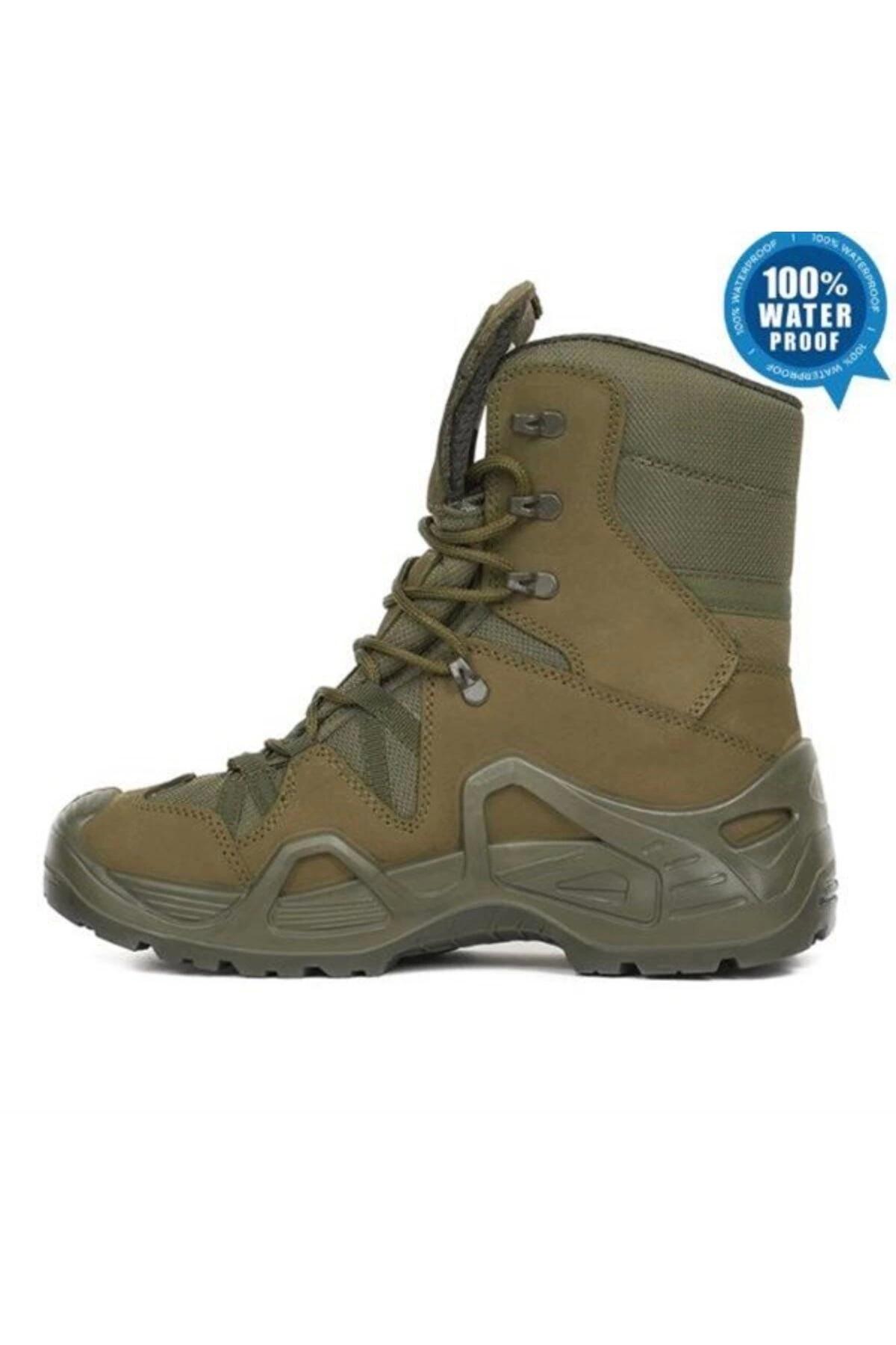 

Тактические военные на открытом воздухе ботинки из натуральной кожи водоустойчивые для треккинга охоты