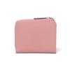 JILL STUART Women's Melty L-Shaped Zipper Wallet, Vivid Plate, Slim Fit, Pink (JSLW4BS2)