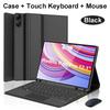 Case for Redmi Pad Pro 12.1 Inch, Bluetooth Keyboard Cover for POCO Pad 12.1 Inch