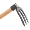 KADAX Forged Steel Three-toothed Hoe 15x12cm With Handle