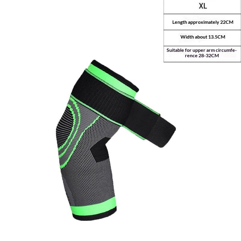 Elbow Brace Durable Elastic Nylon Arm Sleeve 1Pc Anti-Collision Elbow Protector for Basketball Tennis Outdoor Sports